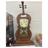 Cello Form Mantel Clock