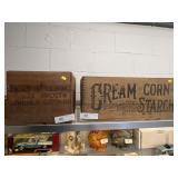 (2) Wooden Shipping Crates