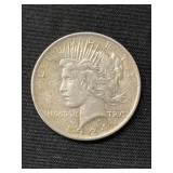 1924 Peace Silver Dollar