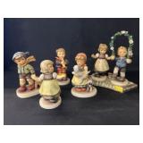 (6) Hummel Figurines