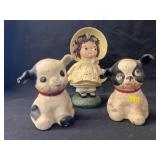 (3) Attributed Hubley Still Banks