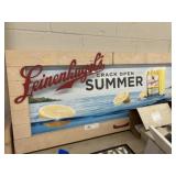 Advertising Brewery Sign