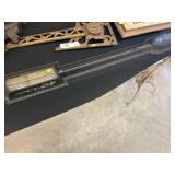 Victorian Cast Metal Thermometer