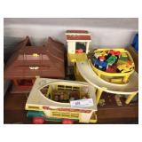 (3) Vintage Fisher-Price Toys and Accessories