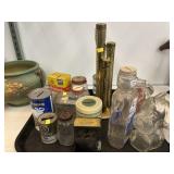 Tin and Glass Still Banks