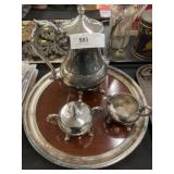 Silverplate Tea Service