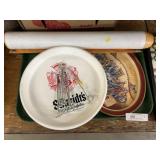 Advertising Brewery Trays with Vinyl Banner