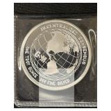 1 Oz. Sterling Silver Coin