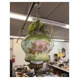 Paint Decorated Hanging Light