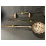 Wrought Iron Utensils with Draw Knife