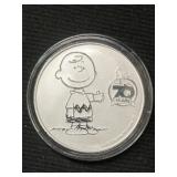 1 Oz. Peanuts Silver Coin