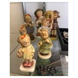 (7) Hummel Figurines