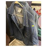 (2) Size Medium Disney Denim Jackets