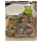 Garfield Mugs with Mixing Bowls