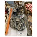 Silverplate, Tablewares, Trays, Goblets, etc.