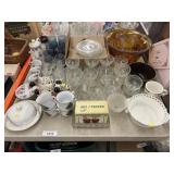 Carnival Punch Bowl, Glassware,