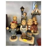 (5) Hummel Figurines