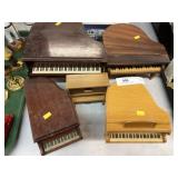 Piano, Music and Trinket Boxes