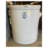 6 Gallon Straight Sided Storage Crock