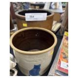 (2) Stoneware Storage Crocks