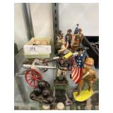 Cast Metal Toy Soldiers