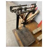 Fairbanks Platform Scale with Weights