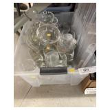 Glassware, Storage Tote/Lid