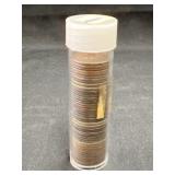 Partial Roll of Indian Head Pennies