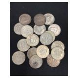 (18) Post-1964 Kennedy Half Dollars