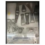 Riker Mount of Vintage Advertising Bottle Openers