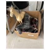 Vtg. Plastic Toy Horses