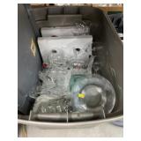 Tote of Stemware, Glassware