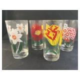 (4) Peanut Butter Glasses