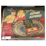 Tin Litho Wind-Up Train Set