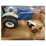 (2) Toy Farm Tractors