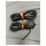 (2) 1/4" Speaker Cable