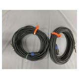(2) Speakon Cables