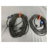 (2) Speakon Cables