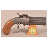 Ethan Allen .36 cal. Percussion Pepperbox Pistol