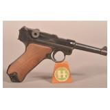 Third Reich Marked DWM P08 9mm Pistol