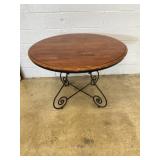 Metal Base Circular Table