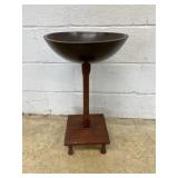Wooden Bowl on Stand