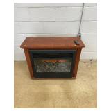 Heat Surge Electric Fireplace w/ Remote