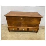 19th C. Softwood Blanket Chest