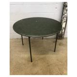 Circular Folding Card Table