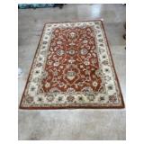 Medium Size Floral Rug