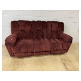 Upholstered Double Reclining Sofa