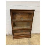 Globe Wernicke Oak Stacking Bookcase