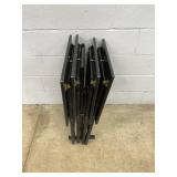 (4) Simulated Wood Hostess Tables