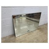 Plate Glass Etched Mirror